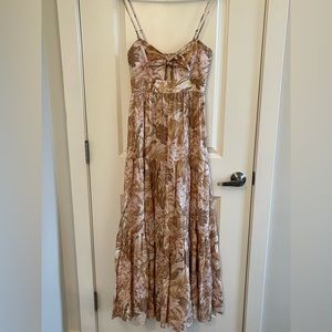 Beautiful Zimmerman Maxi Dress. Linen.
